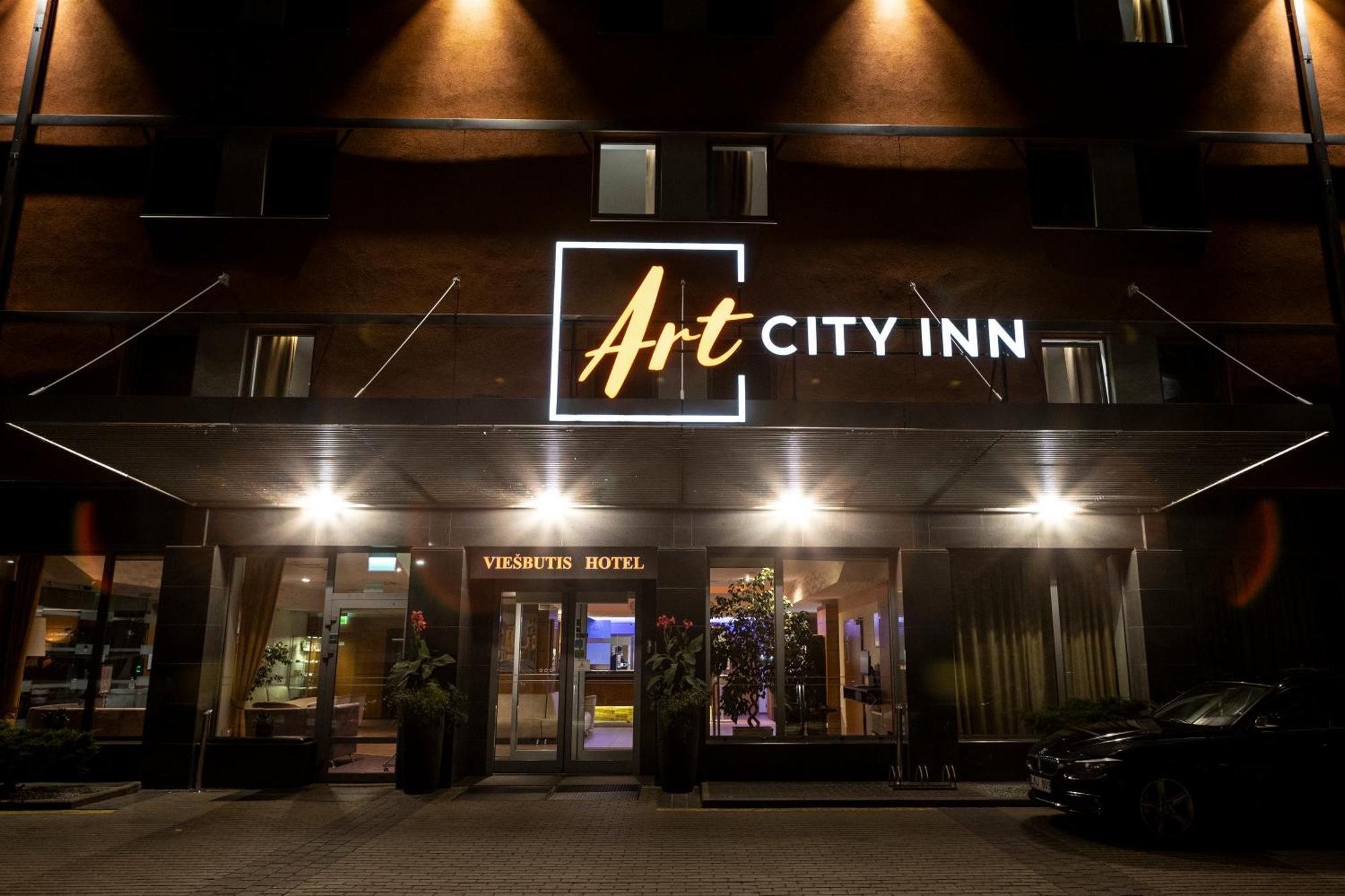 Art City Inn Vilnius Exteriör bild